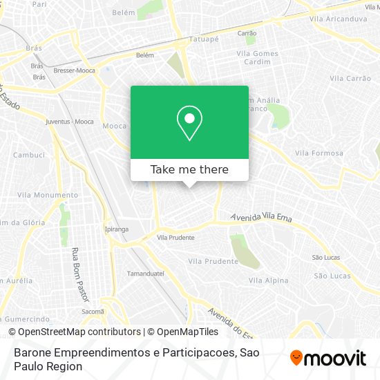 Barone Empreendimentos e Participacoes map