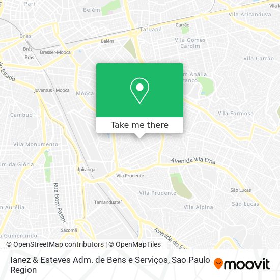 Ianez & Esteves Adm. de Bens e Serviços map