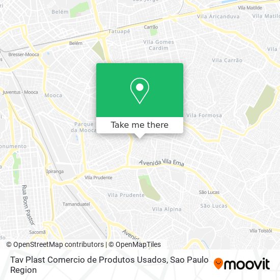 Tav Plast Comercio de Produtos Usados map