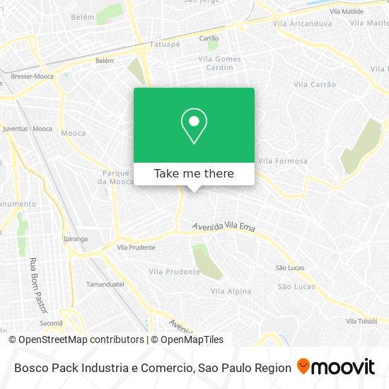 Bosco Pack Industria e Comercio map