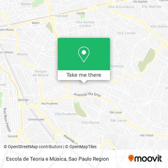 Escola de Teoria e Música map