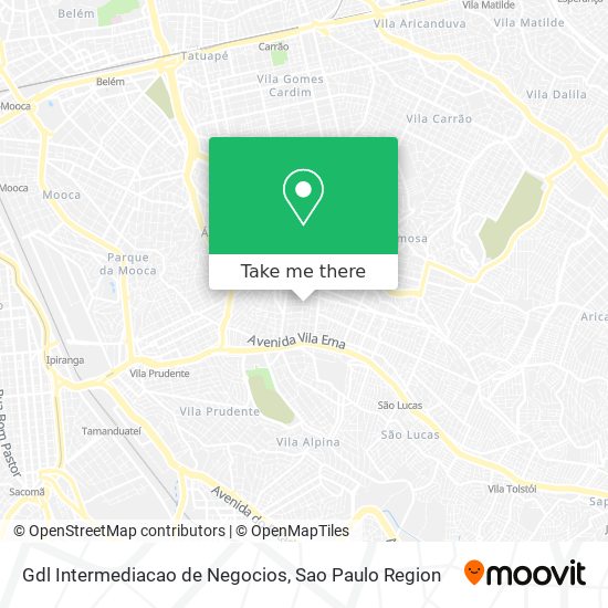 Gdl Intermediacao de Negocios map