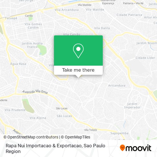 Rapa Nui Importacao & Exportacao map