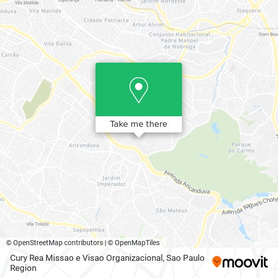 Cury Rea Missao e Visao Organizacional map