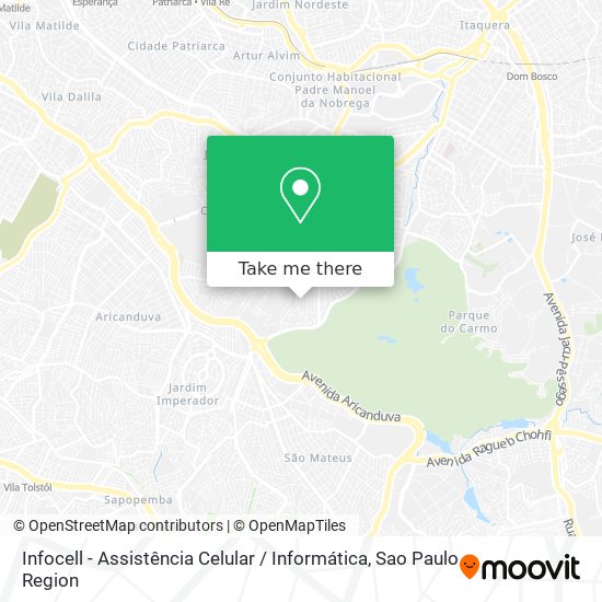 Infocell - Assistência Celular / Informática map