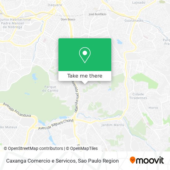 Caxanga Comercio e Servicos map