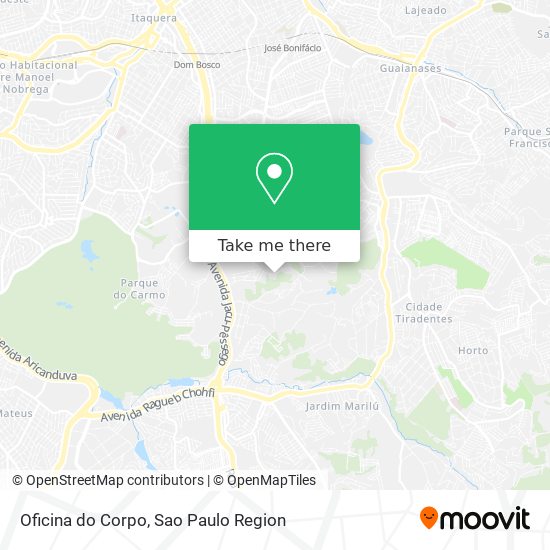 Oficina do Corpo map