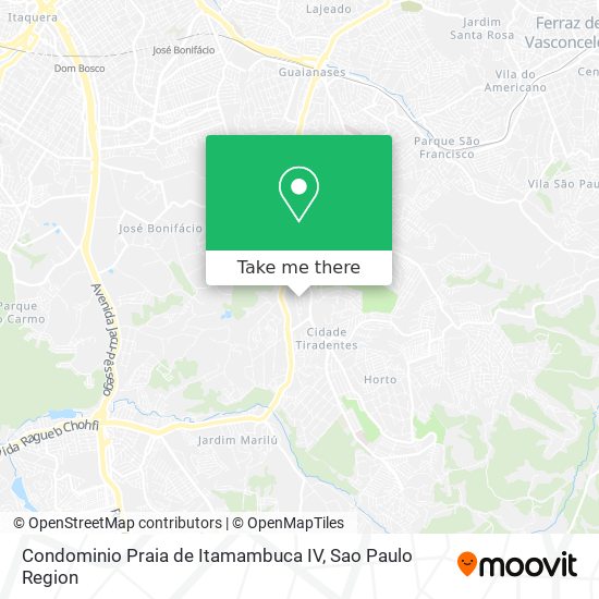 Condominio Praia de Itamambuca IV map