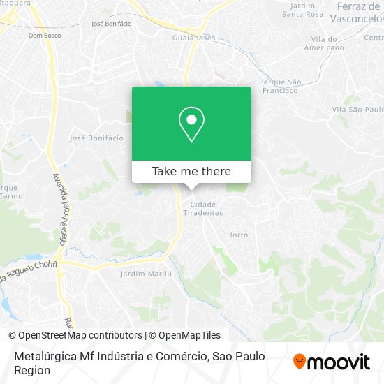 Mapa Metalúrgica Mf Indústria e Comércio