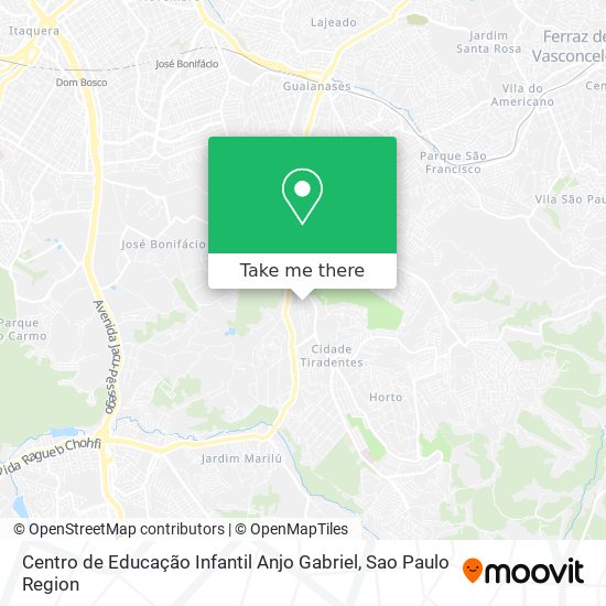 Centro de Educação Infantil Anjo Gabriel map