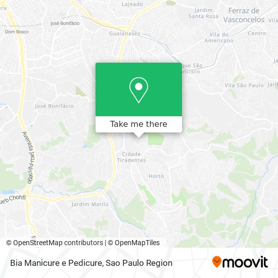 Bia Manicure e Pedicure map