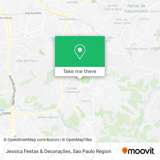 Jessica Festas & Decorações map