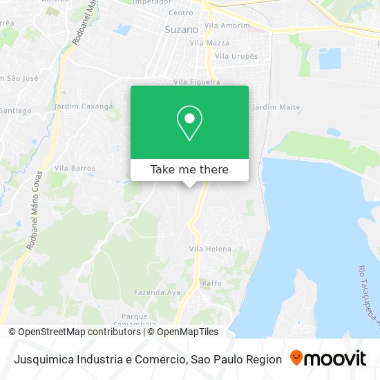 Jusquimica Industria e Comercio map