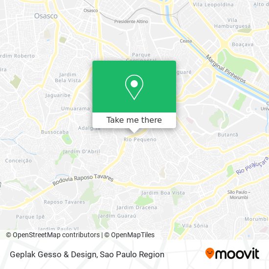 Geplak Gesso & Design map