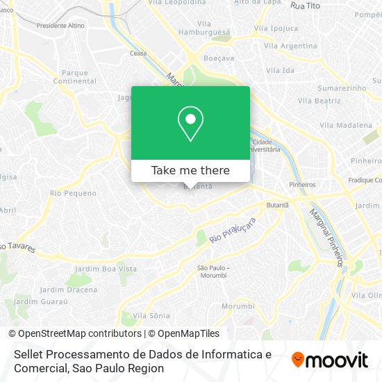 Sellet Processamento de Dados de Informatica e Comercial map