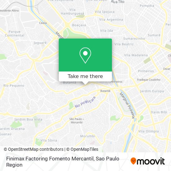 Finimax Factoring Fomento Mercantil map