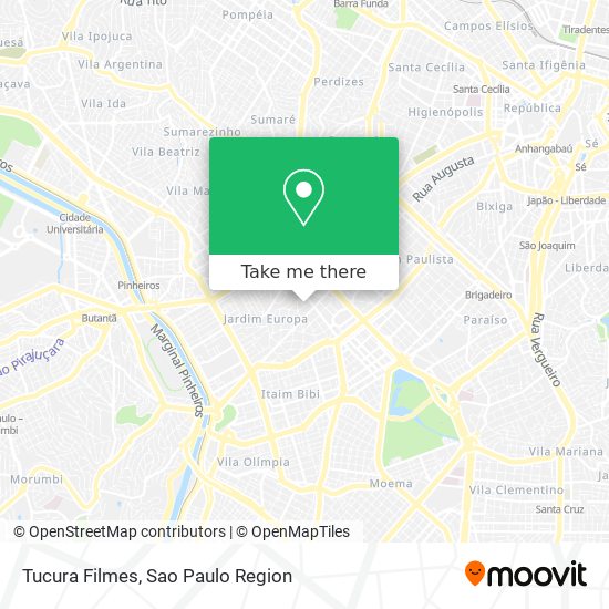 Tucura Filmes map