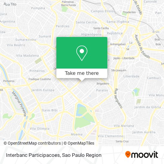 Interbanc Participacoes map