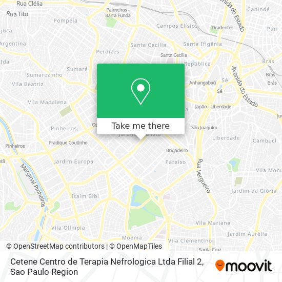 Cetene Centro de Terapia Nefrologica Ltda Filial 2 map