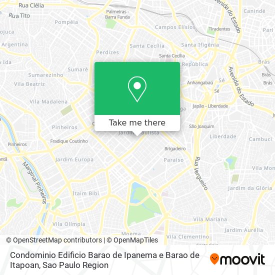 Condominio Edificio Barao de Ipanema e Barao de Itapoan map