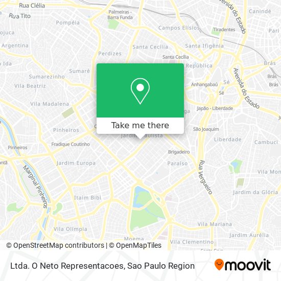 Ltda. O Neto Representacoes map