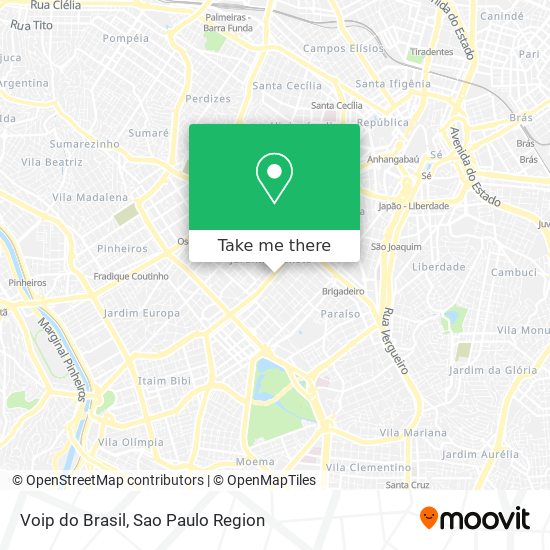 Mapa Voip do Brasil