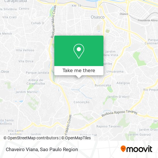 Mapa Chaveiro Viana