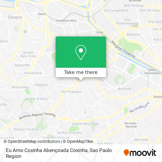 Eu Amo Coxinha Abençoada Coxinha map