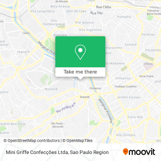 Mini Griffe Confecções Ltda map