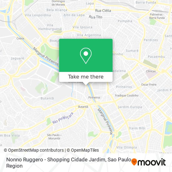 Nonno Ruggero - Shopping Cidade Jardim map