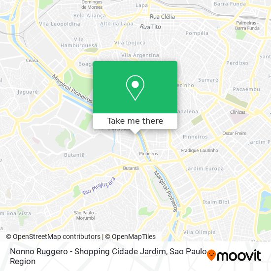 Nonno Ruggero - Shopping Cidade Jardim map