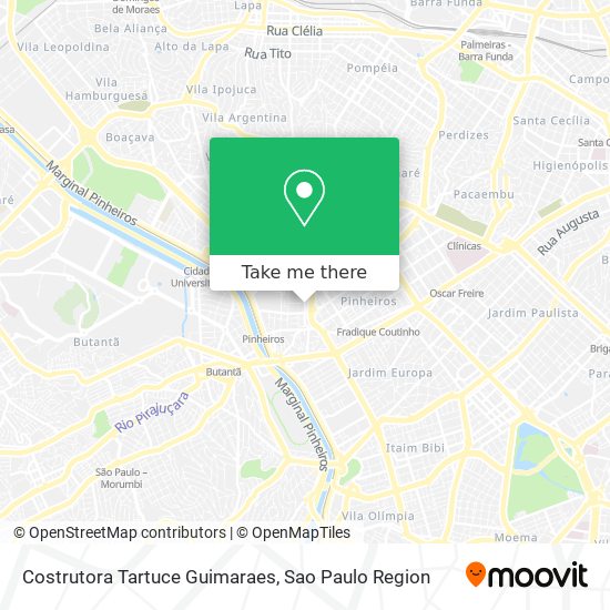 Costrutora Tartuce Guimaraes map
