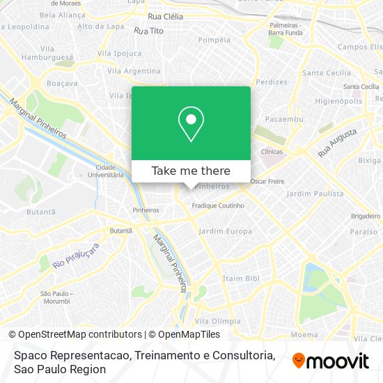 Spaco Representacao, Treinamento e Consultoria map