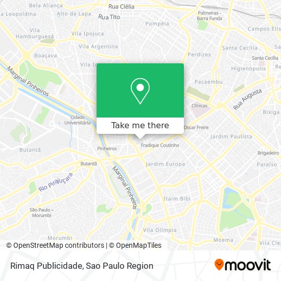 Rimaq Publicidade map