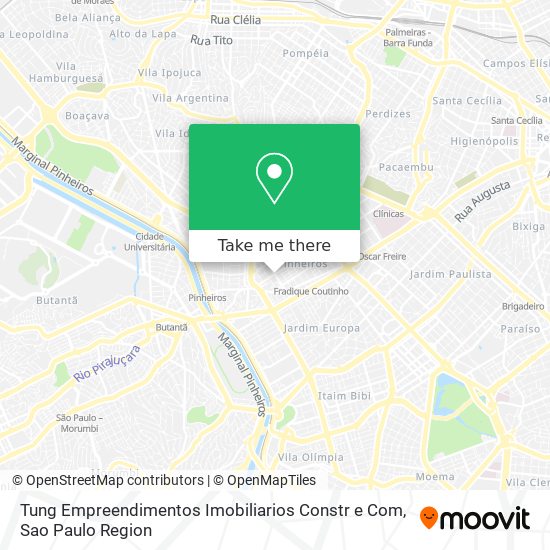Tung Empreendimentos Imobiliarios Constr e Com map