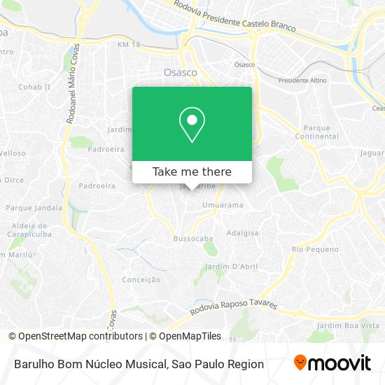 Barulho Bom Núcleo Musical map