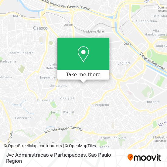 Jvc Administracao e Participacoes map