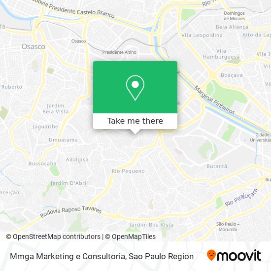 Mapa Mmga Marketing e Consultoria