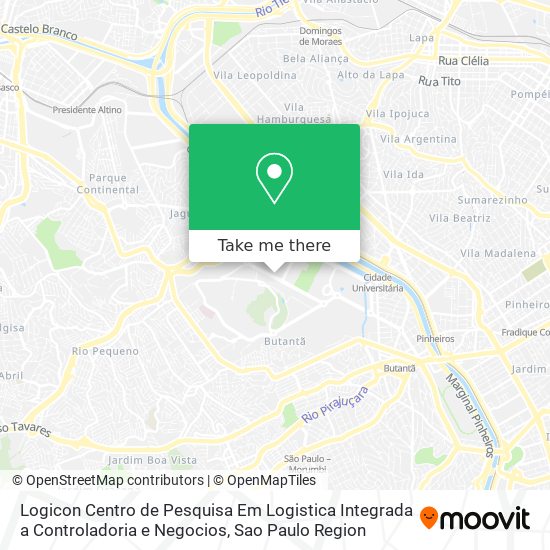 Logicon Centro de Pesquisa Em Logistica Integrada a Controladoria e Negocios map