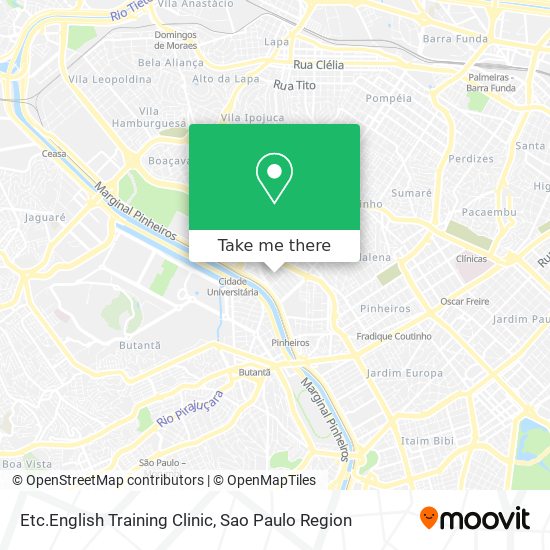 Etc.English Training Clinic map