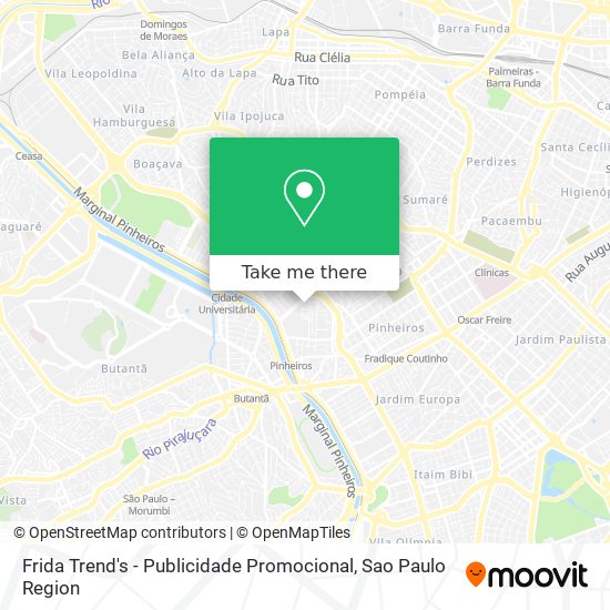 Frida Trend's - Publicidade Promocional map