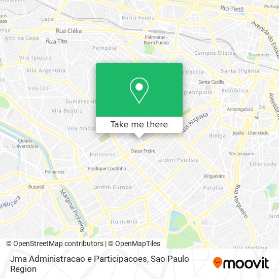 Mapa Jma Administracao e Participacoes