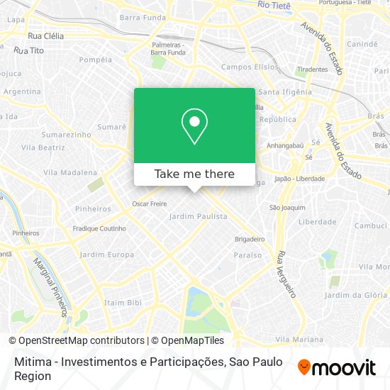 Mitima - Investimentos e Participações map
