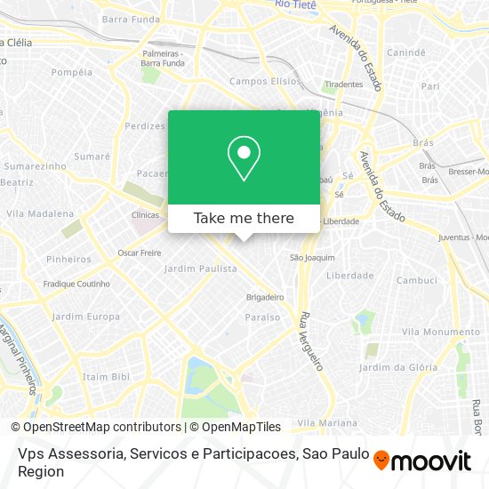 Vps Assessoria, Servicos e Participacoes map