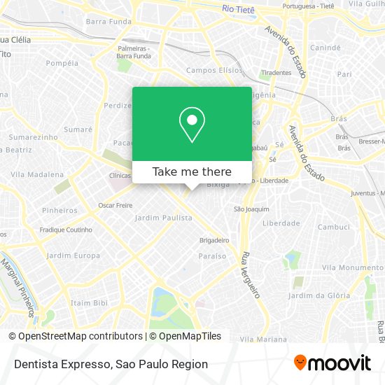 Dentista Expresso map