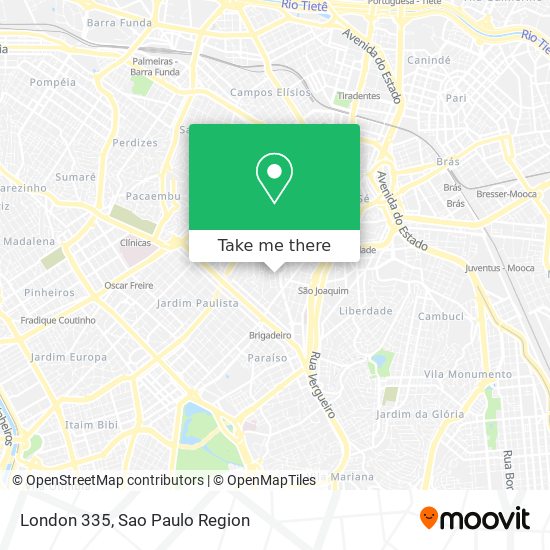 Mapa London 335