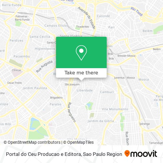 Mapa Portal do Ceu Producao e Editora