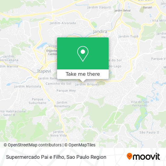 Supermercado Pai e Filho map