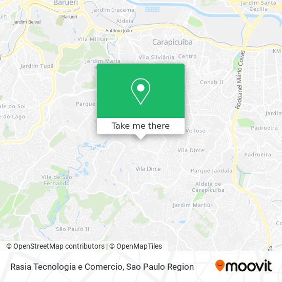 Rasia Tecnologia e Comercio map