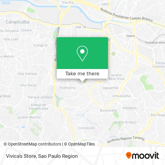 Vivica's Store map